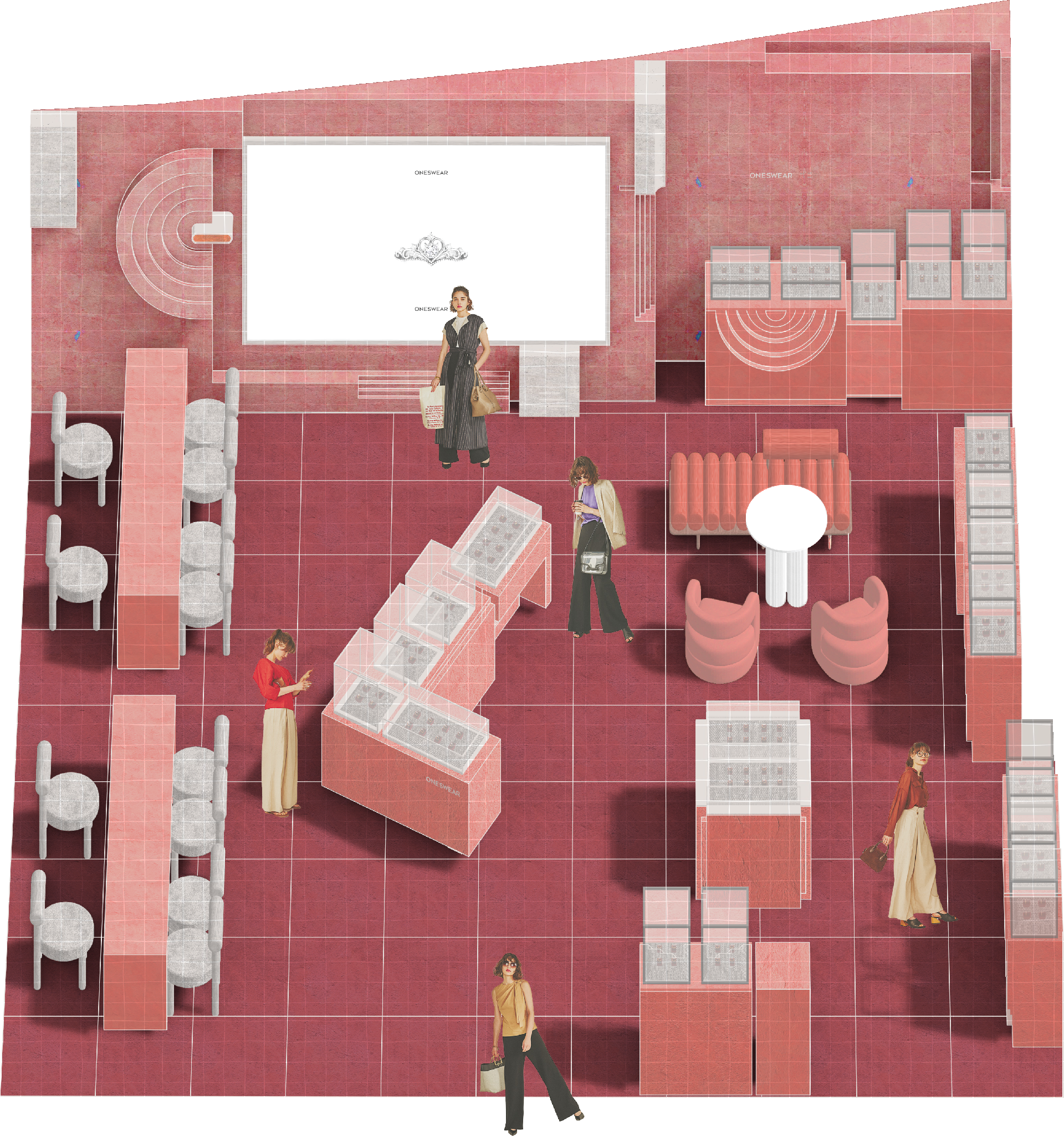自由平面，灵活空间，Free plan, flexible space. by 上海潜水钟建筑科技有限公司.png